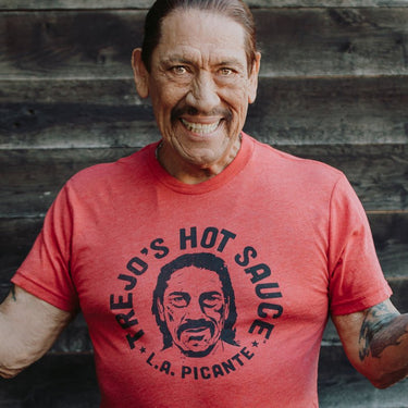 Vintage Red T-Shirt (Trejo's Hot Sauce) - The Pepper Pantry (Formerly Marie Sharp's)